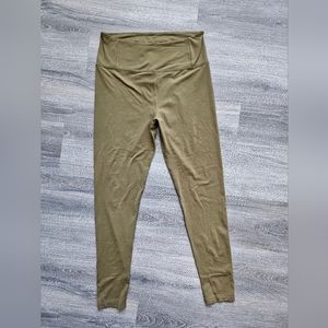 girlfriend collective olive green xl sustainably made leggings